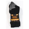 Image 1 : NEW 4 PACK MENS BLACK + DECKER WORK SOCKS