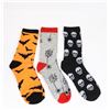 Image 1 : THREE NEW PAIRS OF SPOOKY THEME SOCKS FOR SHOE