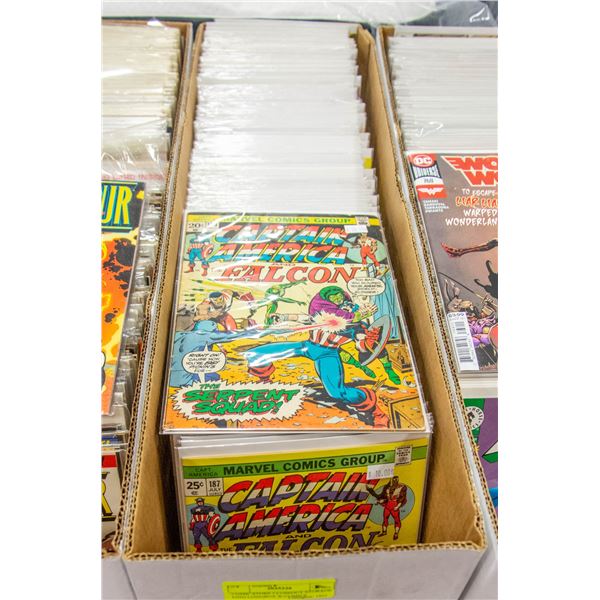 COMIC STORE CLOSEOUT STORAGE FIND LONGBOX W/COMICS