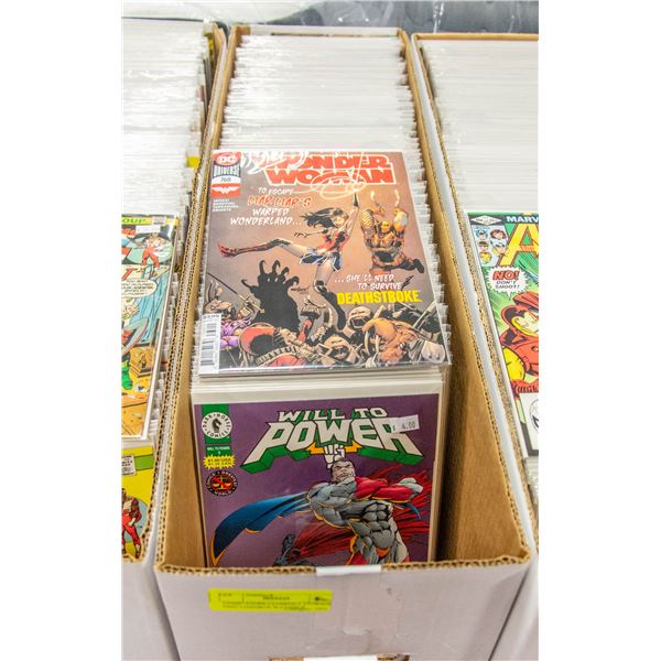 COMIC STORE CLOSEOUT STORAGE FIND LONGBOX W/COMICS