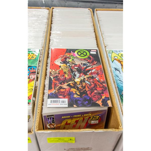 COMIC STORE CLOSEOUT STORAGE FIND LONGBOX W/COMICS