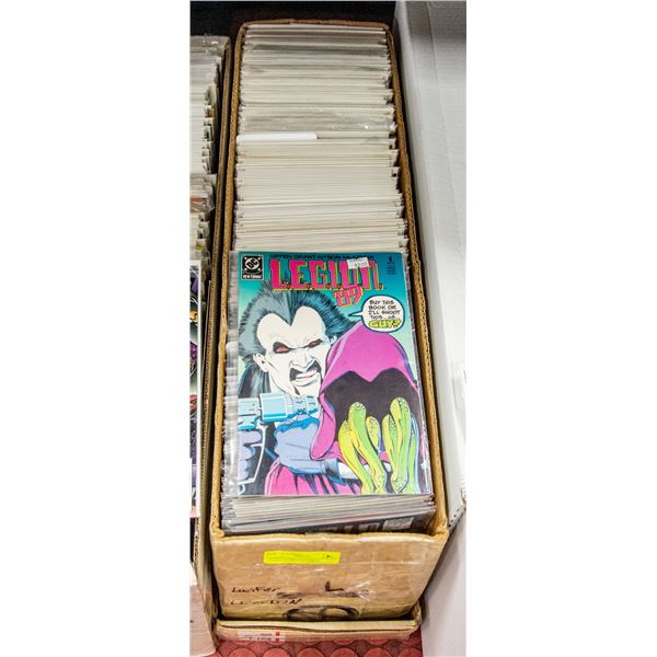 COMIC STORE CLOSEOUT STORAGE FIND LONGBOX W/COMICS