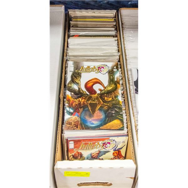 COMIC STORE CLOSEOUT STORAGE FIND LONGBOX W/COMICS