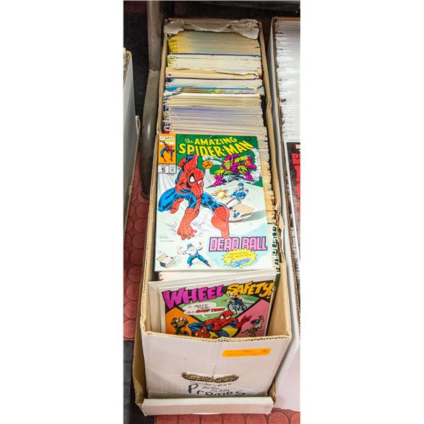 COMIC STORE CLOSEOUT STORAGE FIND LONGBOX W/COMICS