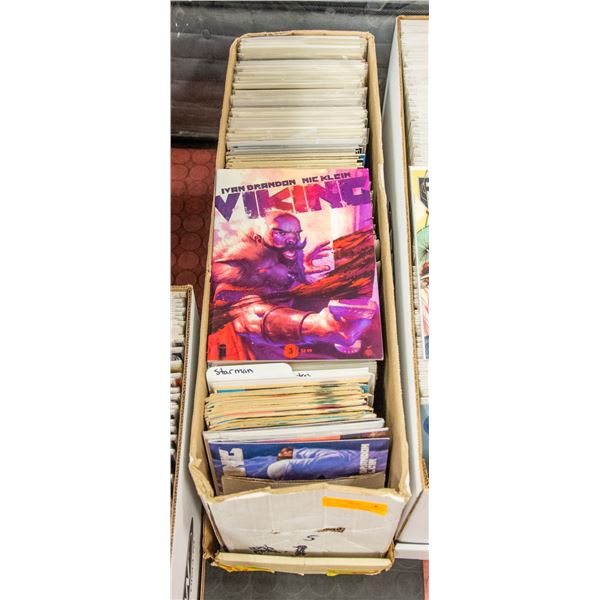 COMIC STORE CLOSEOUT STORAGE FIND LONGBOX W/COMICS