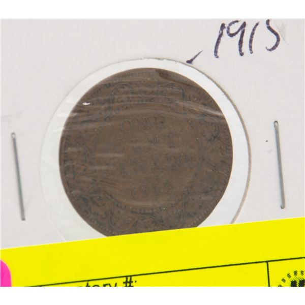 1915 CANADIAN LARGE PENNY