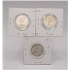 Image 2 : 1967 X 3 CANADIAN SILVER QUARTERS