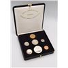 1967 SILVER PROOF 7 COIN SET TONING