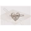 Image 1 : 10KT WHITE GOLD CZ BABY SIZE RING