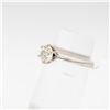 Image 4 : BZ1081-13 10K WHITE MOISSANITE RING