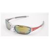 PAIR RED AND GREY OAKLEY REPLICA SUNGLASSES