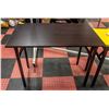 Image 1 : NEWLY ASSEMBLED FOLDABLE COMPUTER DESK / TABLE
