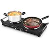 NEW TECHWOOD ES-3202 DOUBLE HOTPLATE