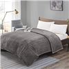 Image 1 : NEW REPACKED COMFORT PLUSH ELECTRIC HEATED BLANKET