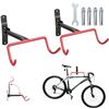 Image 1 : NEW REPACKED SET OF 2 WALL MOUNT BIKE HANGERS