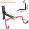 Image 2 : NEW REPACKED SET OF 2 WALL MOUNT BIKE HANGERS