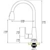 Image 2 : REPACKED GICASA PULL DOWN KITCHEN FAUCET