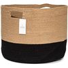 NEW CHLOE AND COTTON XL WOVEN COTTON ROPE BASKET