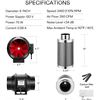 Image 2 : NEW REPACK VIVOSUN 6" VENT KIT WITH FILTER AND FAN