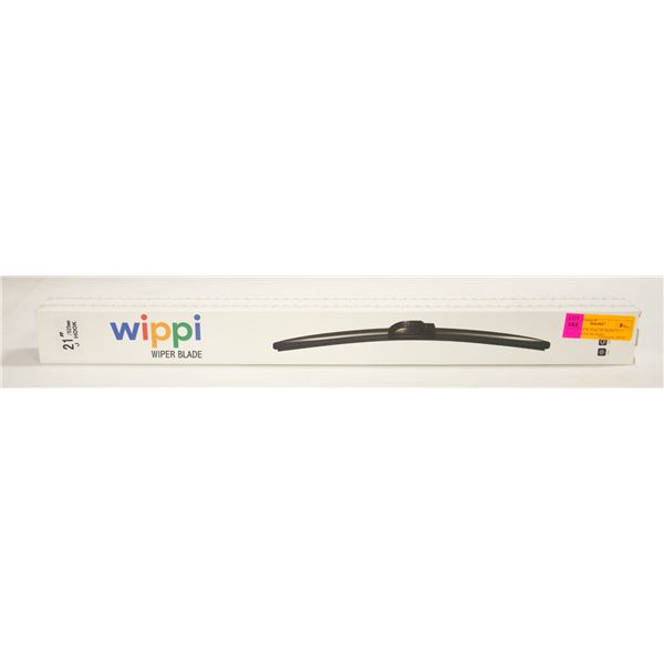 BRAND NEW PAIR OF WIPPI 21" J HOOK WIPER BLADES