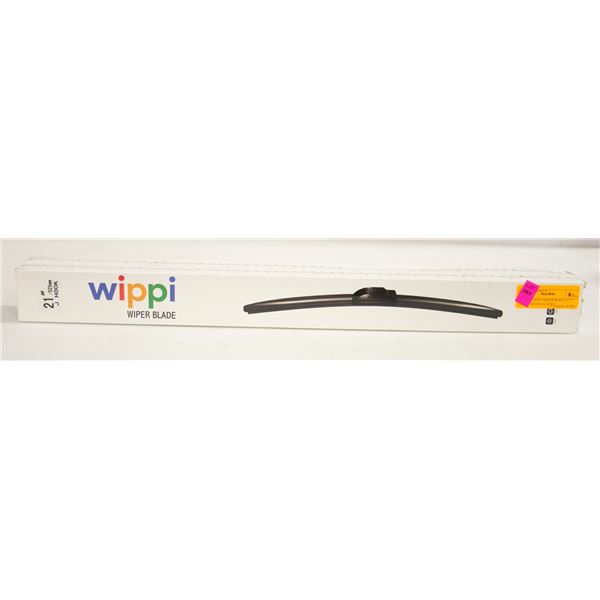 BRAND NEW PAIR OF WIPPI 21" J HOOK WIPER BLADES