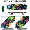 Image 2 : NEW METRO ROLLER "STAR" 31" SKATEBOARD, 7 LAYER