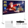 Image 1 : NEW POWEREXTRA PROJECTOR SCREEN WITH STAND, 100"