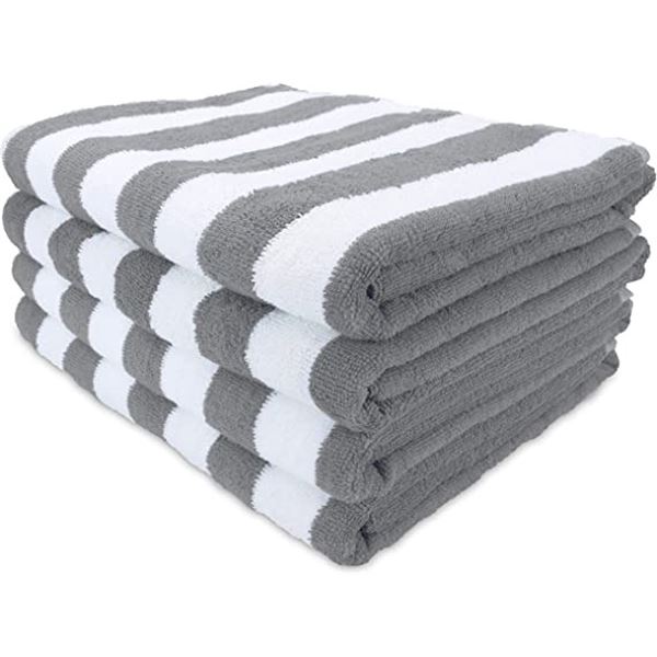 NEW REPACKED SET OF 4 CALIFORNIA CABANA TOWELS