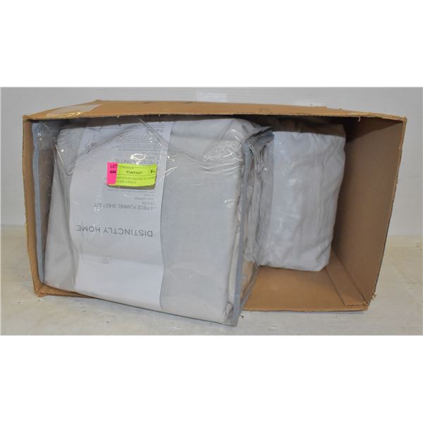 NEW REPACKED DISTINCTLY HOME QUEEN SIZE 4 PIECE