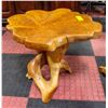 Image 1 : SOLID WOOD ROOT END TABLE