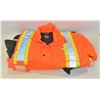 SIZE 2XL FORCE FIELD HI VIS WINTER INSULATED JACKE