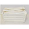 Image 1 : 4 TIER WHITE SHELF RACK