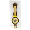 VINTAGE WALL MOUNT BAROMETER TEMPERATURE AND