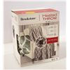 Image 1 : BROOK STONE HEATED THROW 50 IN X 60 IN