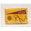 CASE OF HORNET 1 1/4" CONES, 6 CONES/PACK 24 PACKS