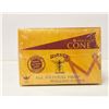 CASE OF HORNET 1 1/4" CONES, 6 CONES/PACK 24 PACKS