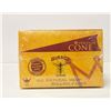 Image 1 : CASE OF HORNET 1 1/4" CONES, 6 CONES/PACK 24 PACKS