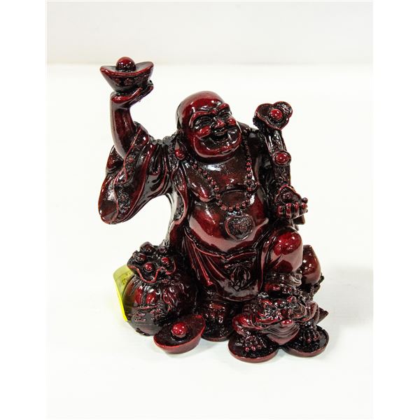 RED BUDDHA STATUE