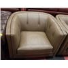 Image 3 : BRAND NEW GENUINE LIGHT BROWN LEATHER DELUXE LOVESEAT &