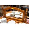 DRESSER MIRROR WITH BASE - TILTS 17.5" X 35"