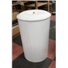 VINTAGE FLOUR BIN 17" DIAMETER - 25" TALL