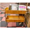 Image 1 : LP RECORDS AND ROLLING DISPLAY BIN 36" X 14" X 33"