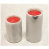 Image 1 : PAIR OF SOLID MARBLE CANDLE HOLDERS