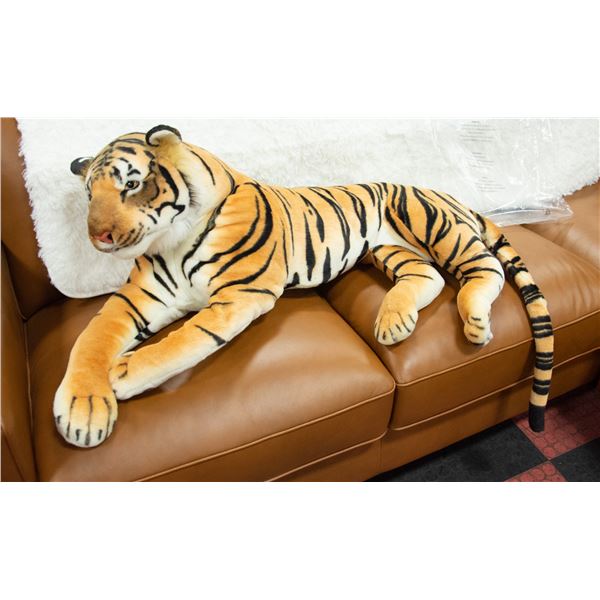 LARGE STUFFED TIGER