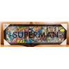 Image 1 : SUPERMAN GLASS FRAMED COMIC POSTER 12" X 36"