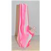 Image 1 : NEW 10" SILICONE PINK WHITE BONG