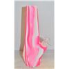Image 1 : NEW 10" SILICONE PINK WHITE BONG
