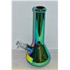 Image 1 : NEW 12" METALLIC GREEN BEAKER BONG