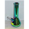 Image 1 : NEW 12" METALLIC GREEN BEAKER BONG