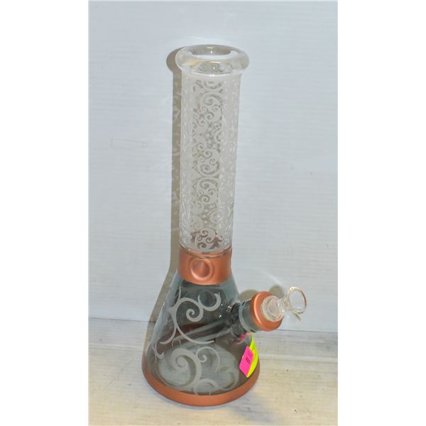 12" COPPER SMOKEY SWIRL BONG